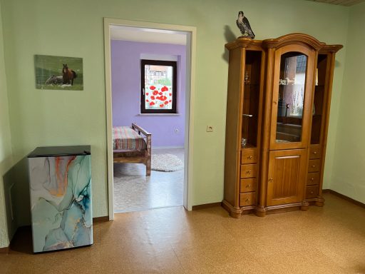Blick ins Schlafzimmer